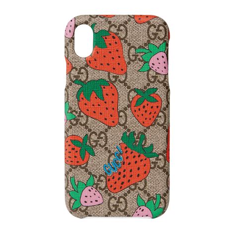 iphone xr flip case gucci|Gucci print iPhone XR case.